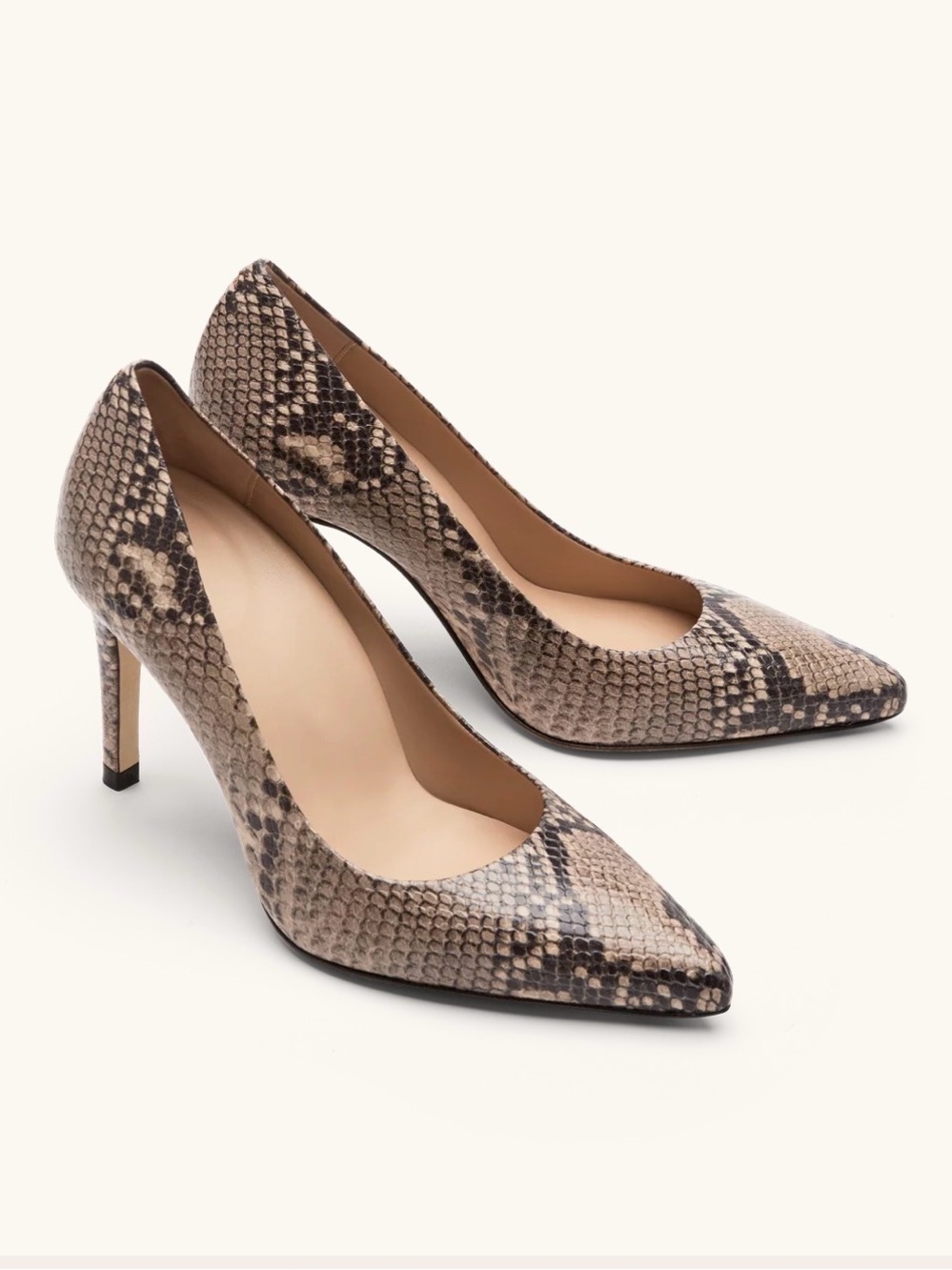INEZ Alta Pumps in Snake